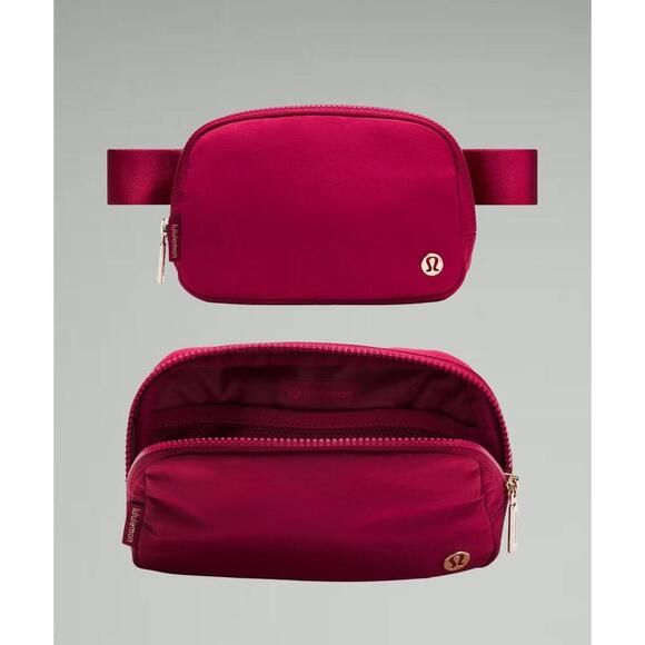 lululemon athletica Handbags - Everywhere Belt Bag 1L - Berry Rumble